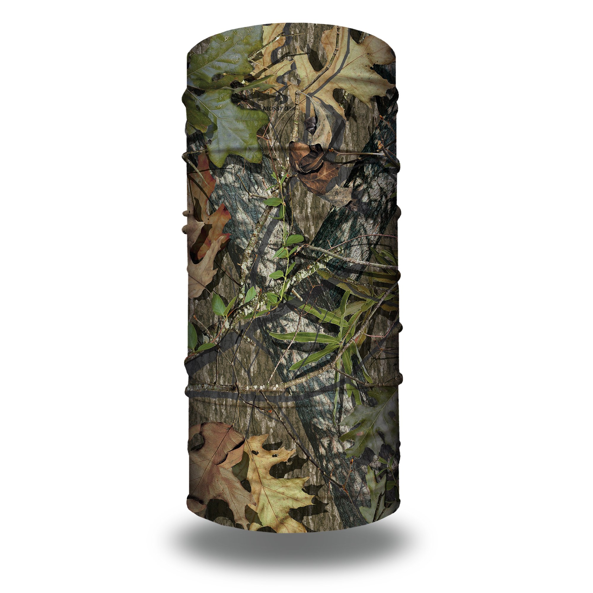 Sun Protection Neck Gaiter in Elements Camo Mossy Oak Fishing Face Mask 