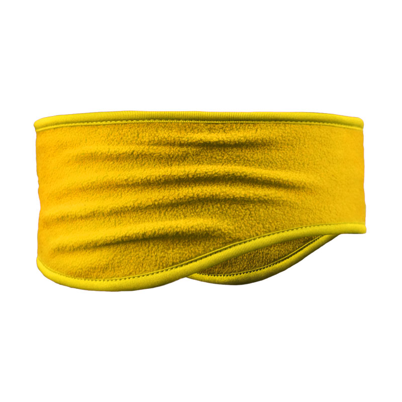 Yellow Fleece Ear Warmer Headband