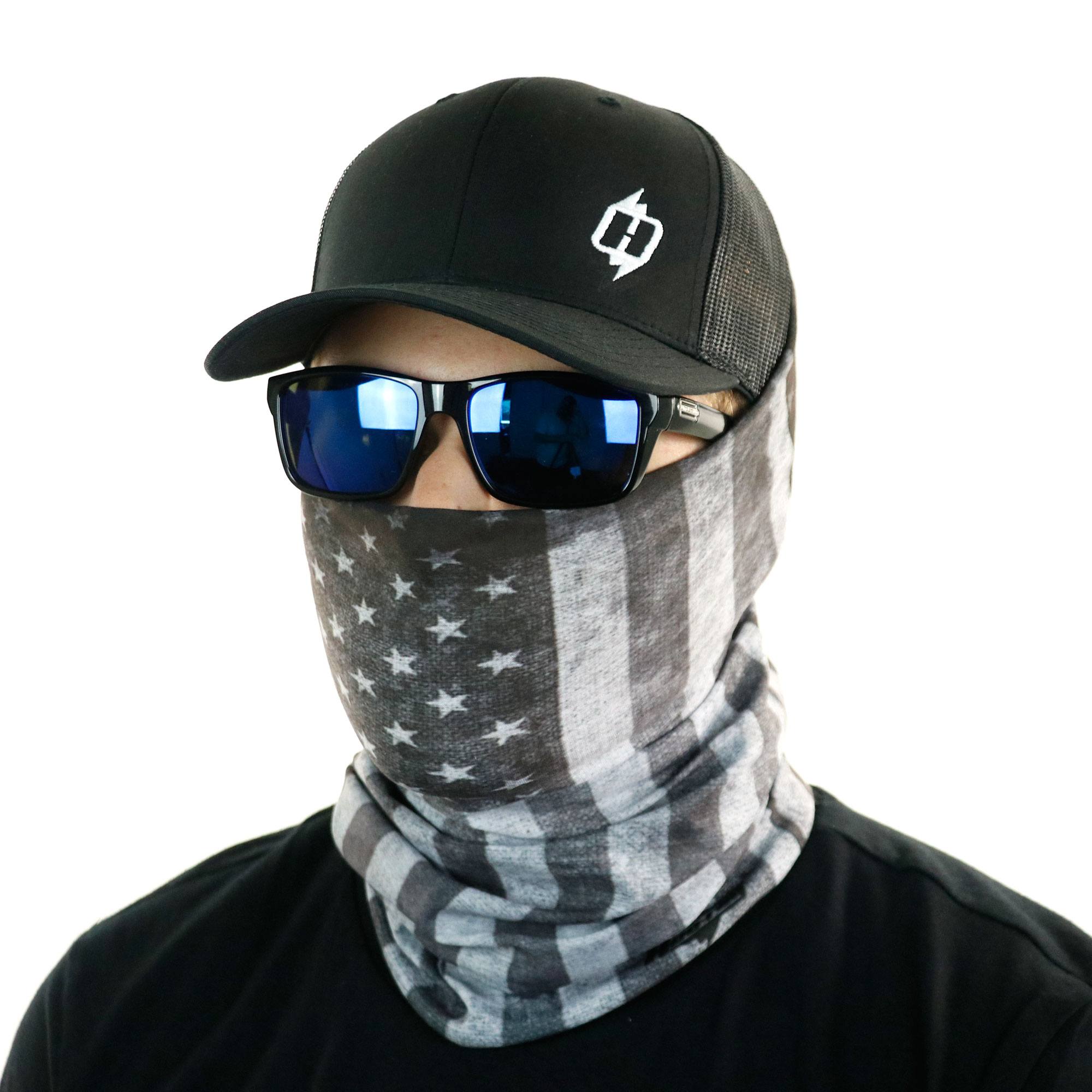 Neck Gaiter Headwear,... Nuoxinus Balaclava American Flag Outdoor Face Mask 