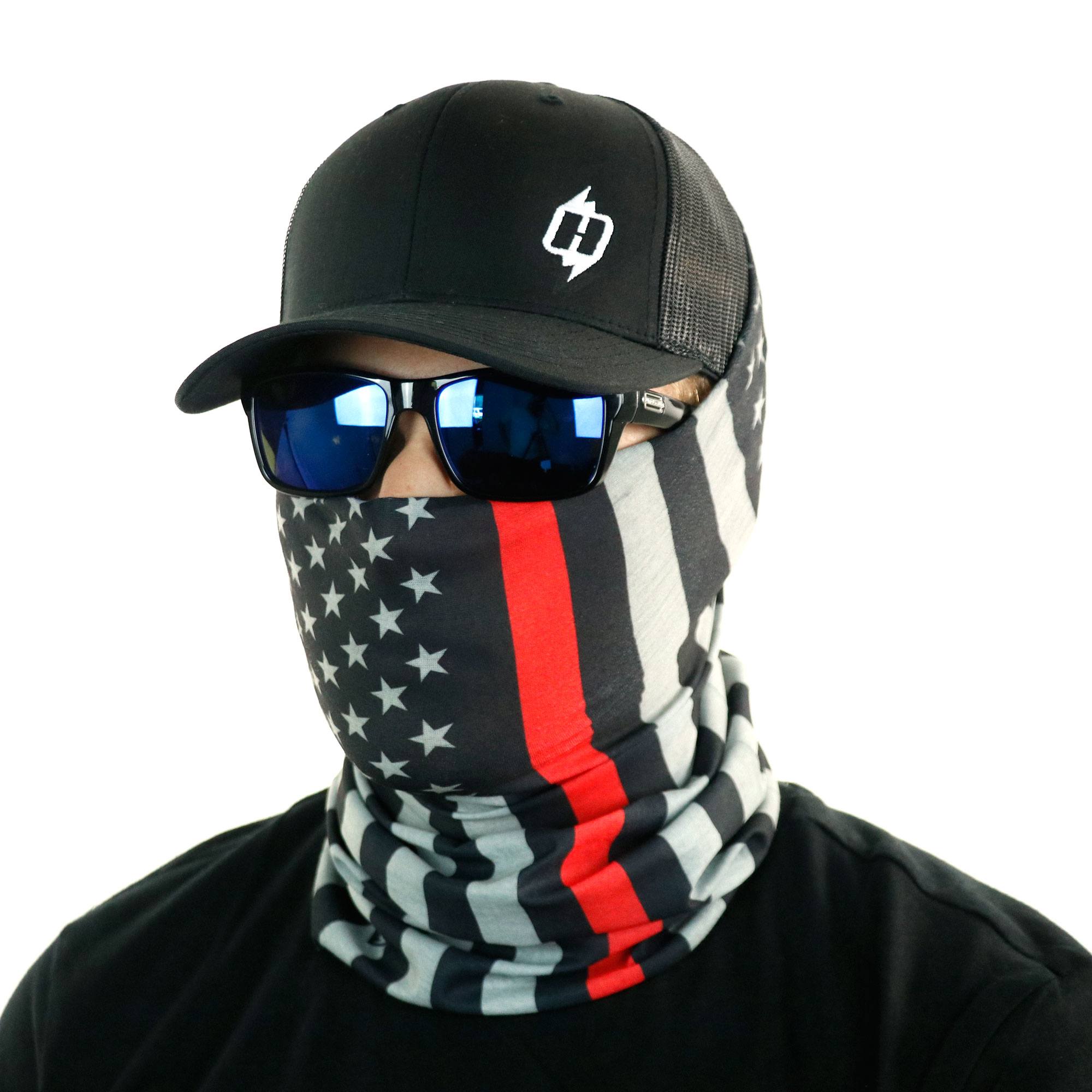 No One Fights Alone Heroes Flag Balaclava Ski Mask Windproof Face Mask Face Neck 