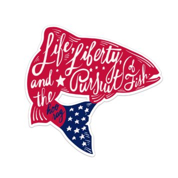 American Trout Sticker