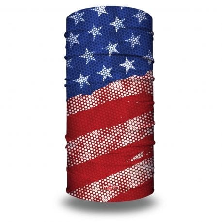 modern styled american flag bandana