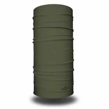 image of tubular bandana in od green color