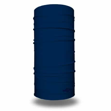 image of tubular bandana in navy blue color