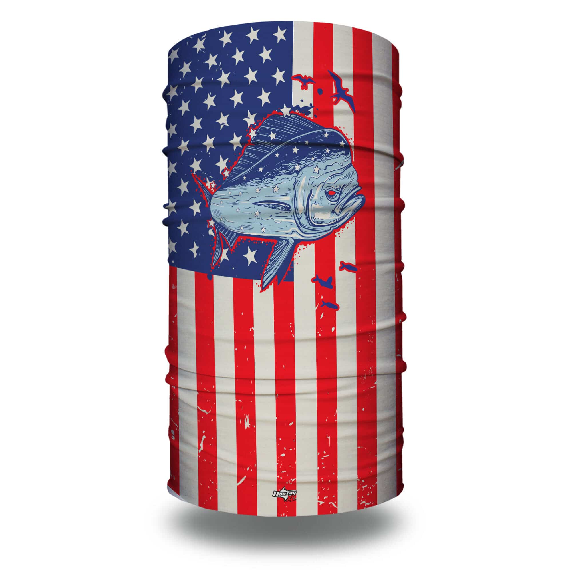 American Flag Mahi Fishing Bandana