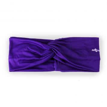 Twisted Knot Headband in Royal Purple